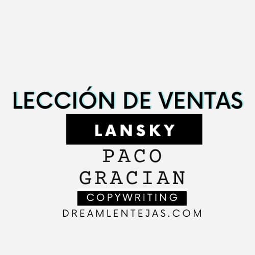 Lección de ventas de Lansky